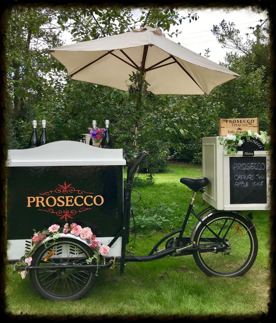 Prosecco van hire